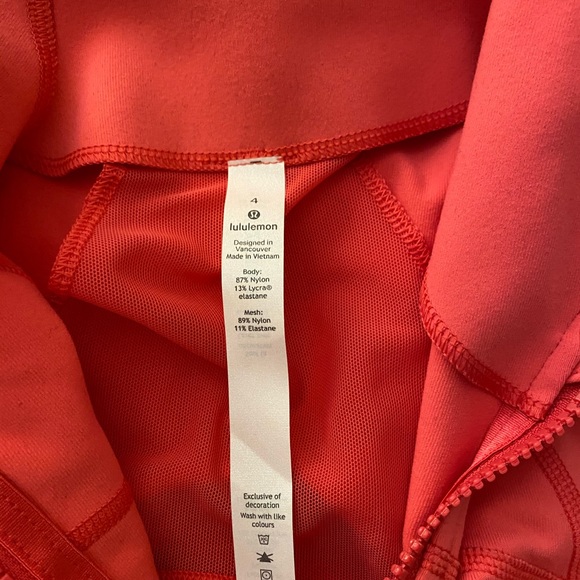 Lululemon Pink define jacket size 4 - Picture 3 of 8